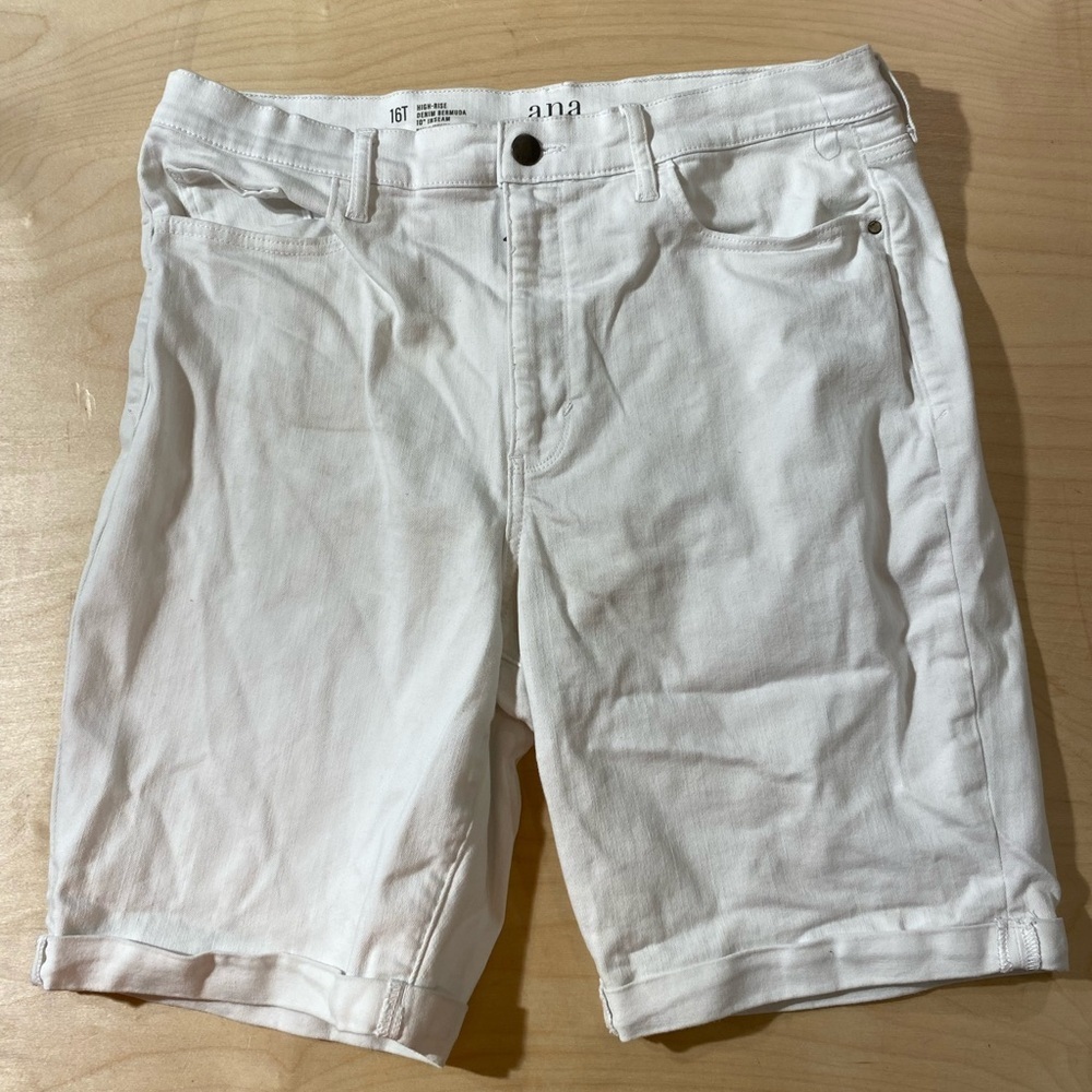 A.N.A.High Rise Denim Bermuda Short Size 16T (CZ)